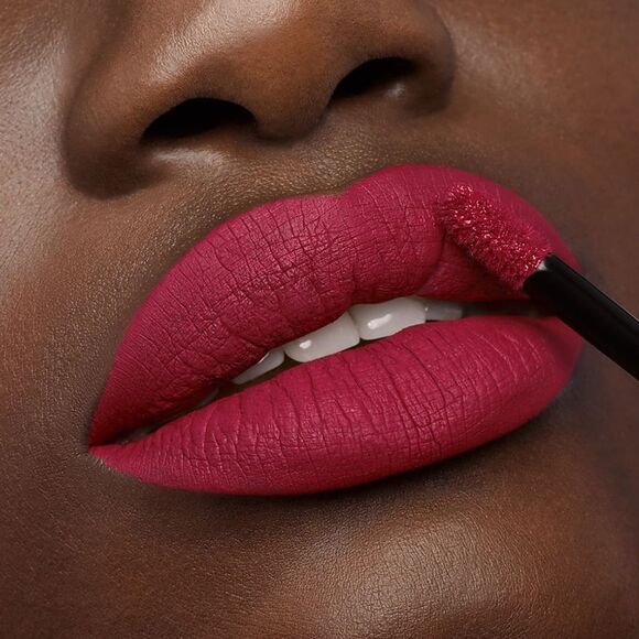 CHRISTIAN LOUBOUTIN Rouge Louboutin Matte Fluid Lip Color Patibaba 009F - Picture 8 of 14